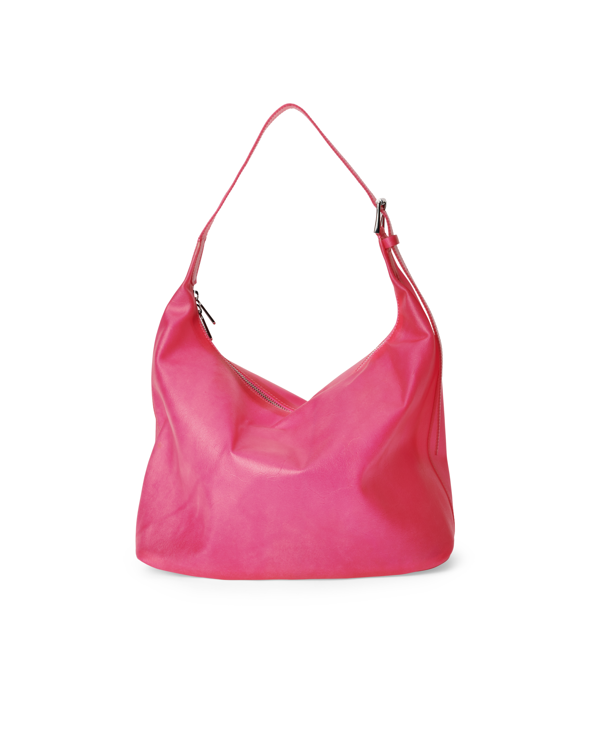 ECCO® Hobo mahukas nahast õlakott - Roosa - Back