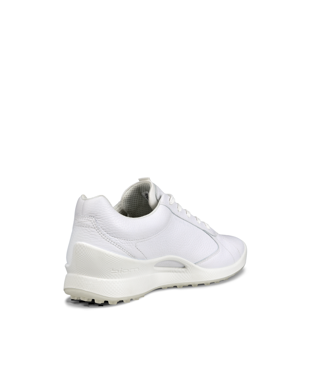 Men's ECCO® Golf BIOM Hybrid Original Leather Shoe - White - Back