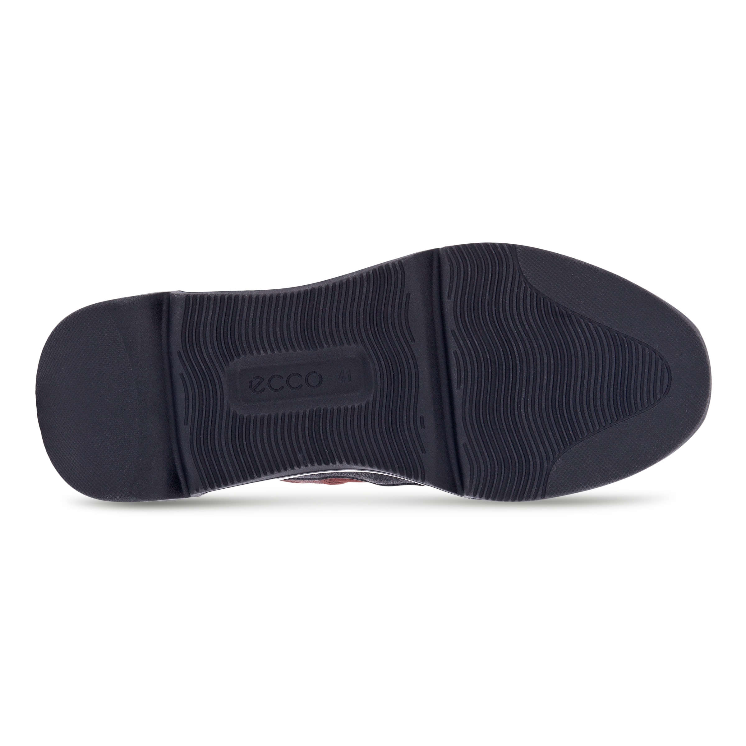 Men's ECCO Chunky Sneaker With Colour Pops - Red - Sole
