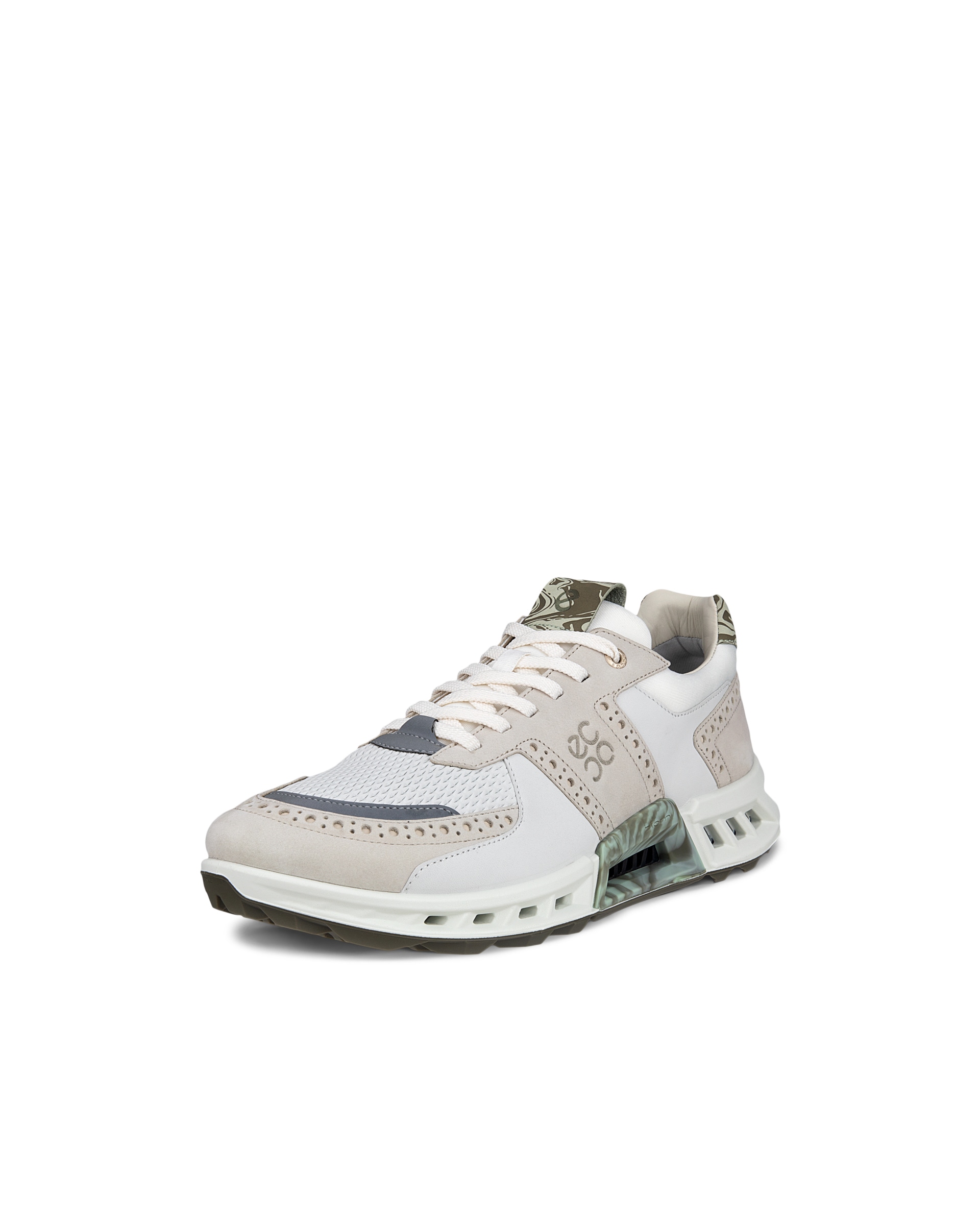 ECCO Golf BIOM C4 メンズ レザーGore-Texゴルフシューズ - 白 - Main