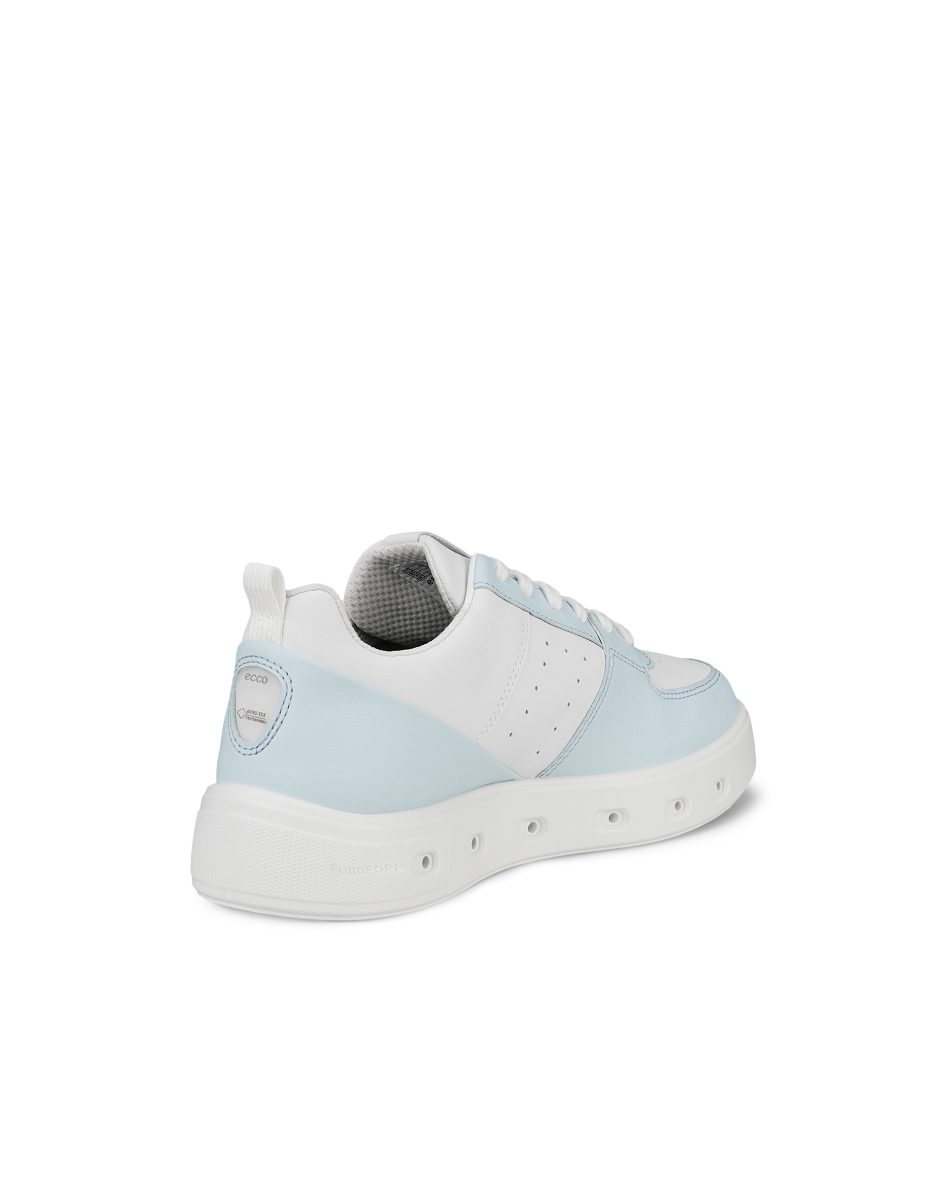 ECCO® Street 720 baskets en cuir Gore-Tex pour femme - Bleu - Back