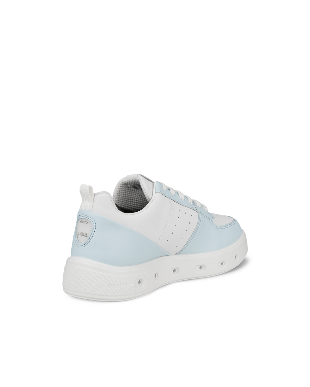 Women's ECCO® Street 720 Leather Gore-Tex Sneaker - Blue - Back