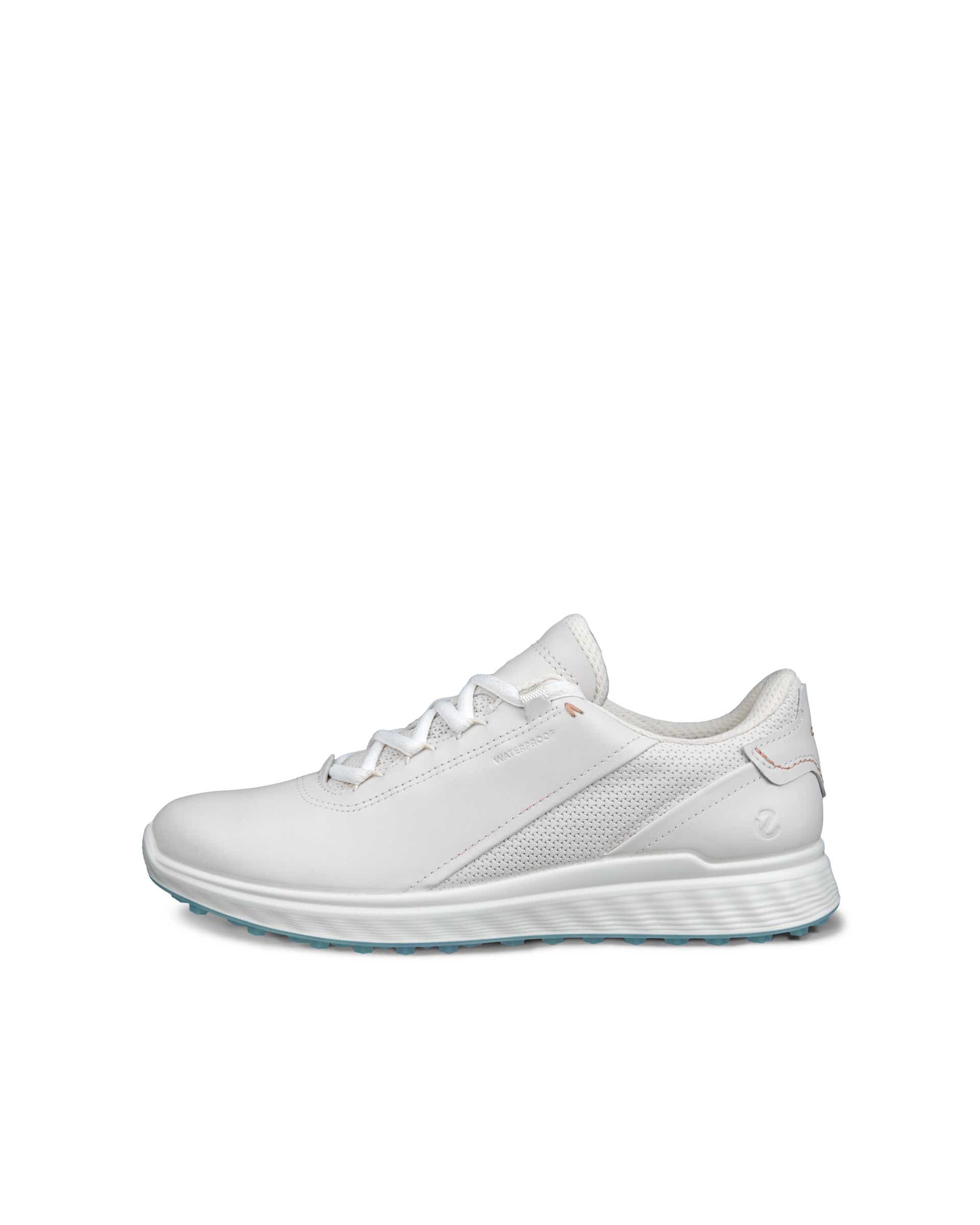 Zapatos golf impermeable de piel ECCO® Golf S-Casual para mujer - Verde - Outside