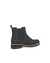 Women's ECCO® Elaina Nubuck Chelsea Boot - Black - Back