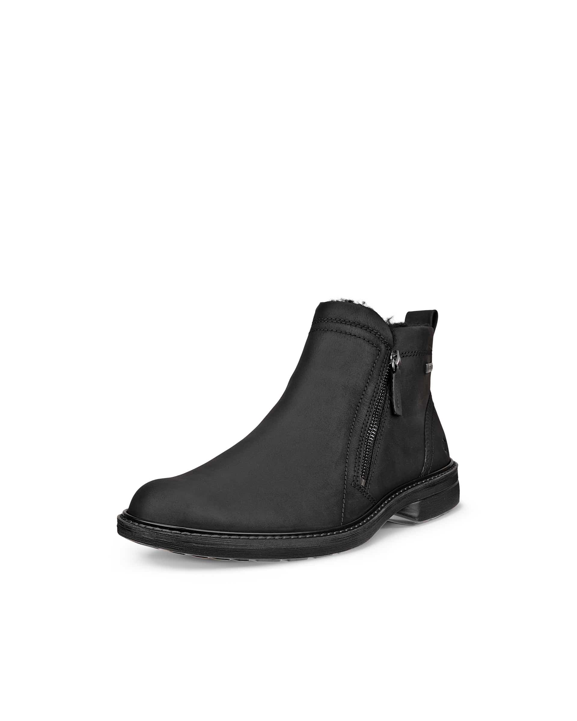 ECCO Men's Turn Waterproof Mid-cut Boot - Black - Main