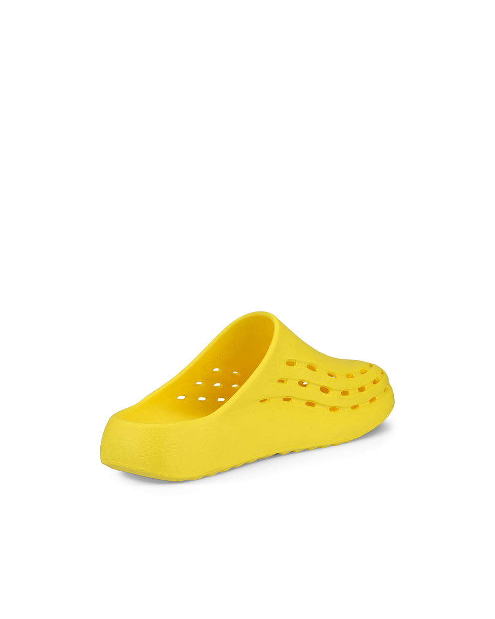 여성용 ECCO Cozmo Slide 슬라이더 - Yellow - Back