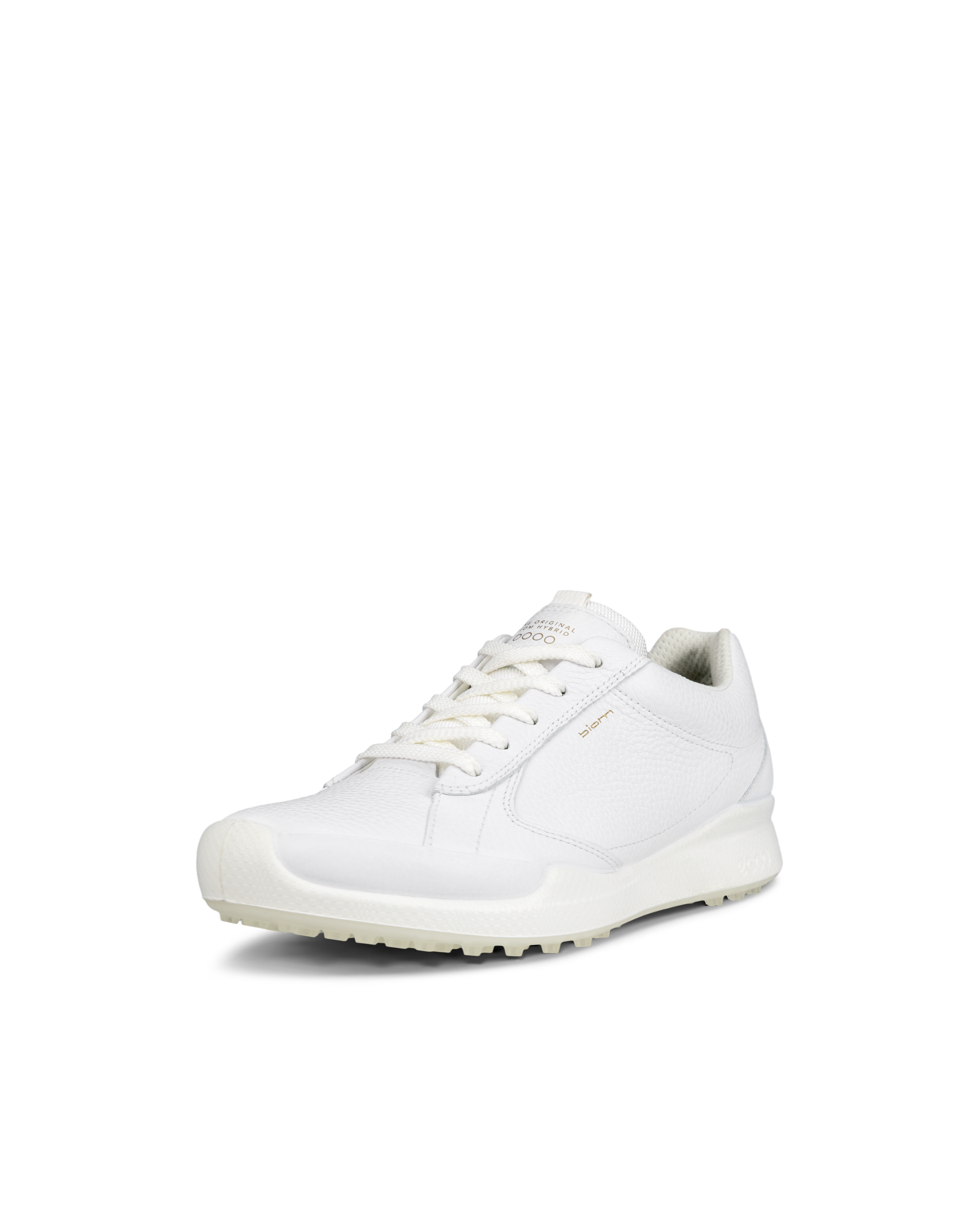 Women's ECCO® Golf Biom Hybrid Leather Golf Shoe - White - Main