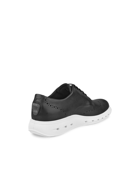 ECCO Men's Hybrid 720 Waterproof Shoes - Black - Back