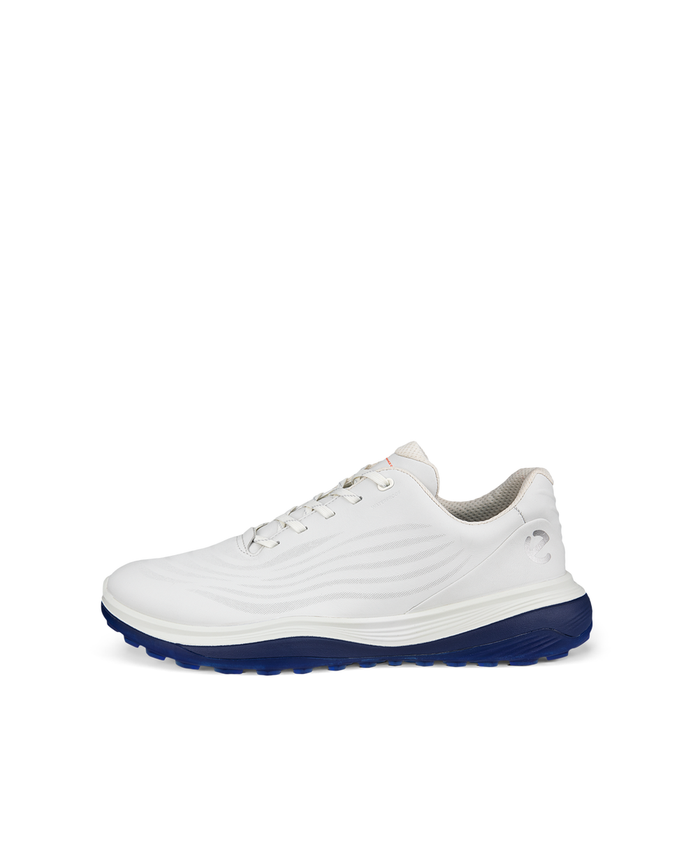 ECCO® Golf LT1 chaussure de golf imperméable en cuir pour homme - Blanc - Outside