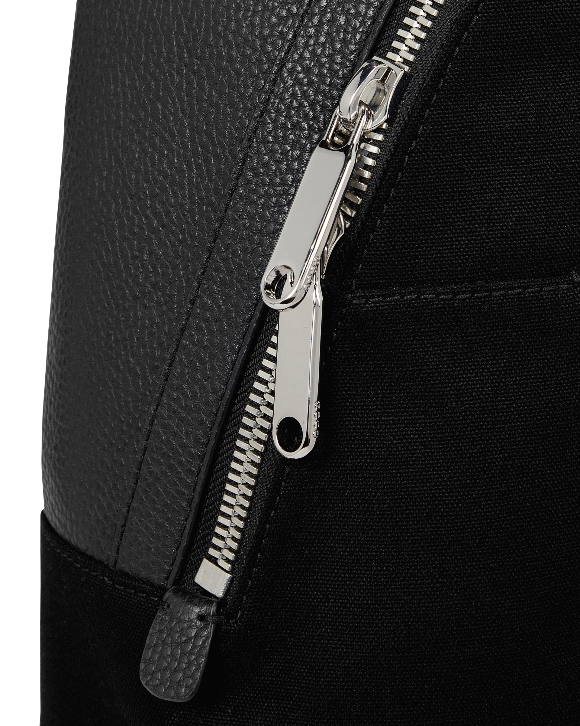 ECCOยฎ Textureblock Textile Backpack - Black - Detail-1