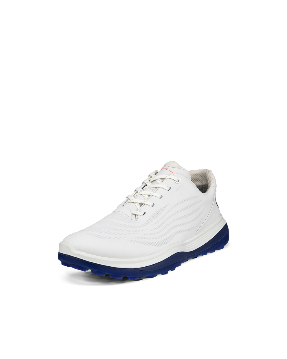 남성 ECCO® Golf LT1 가죽 방수 골프 슈즈 - White - Main