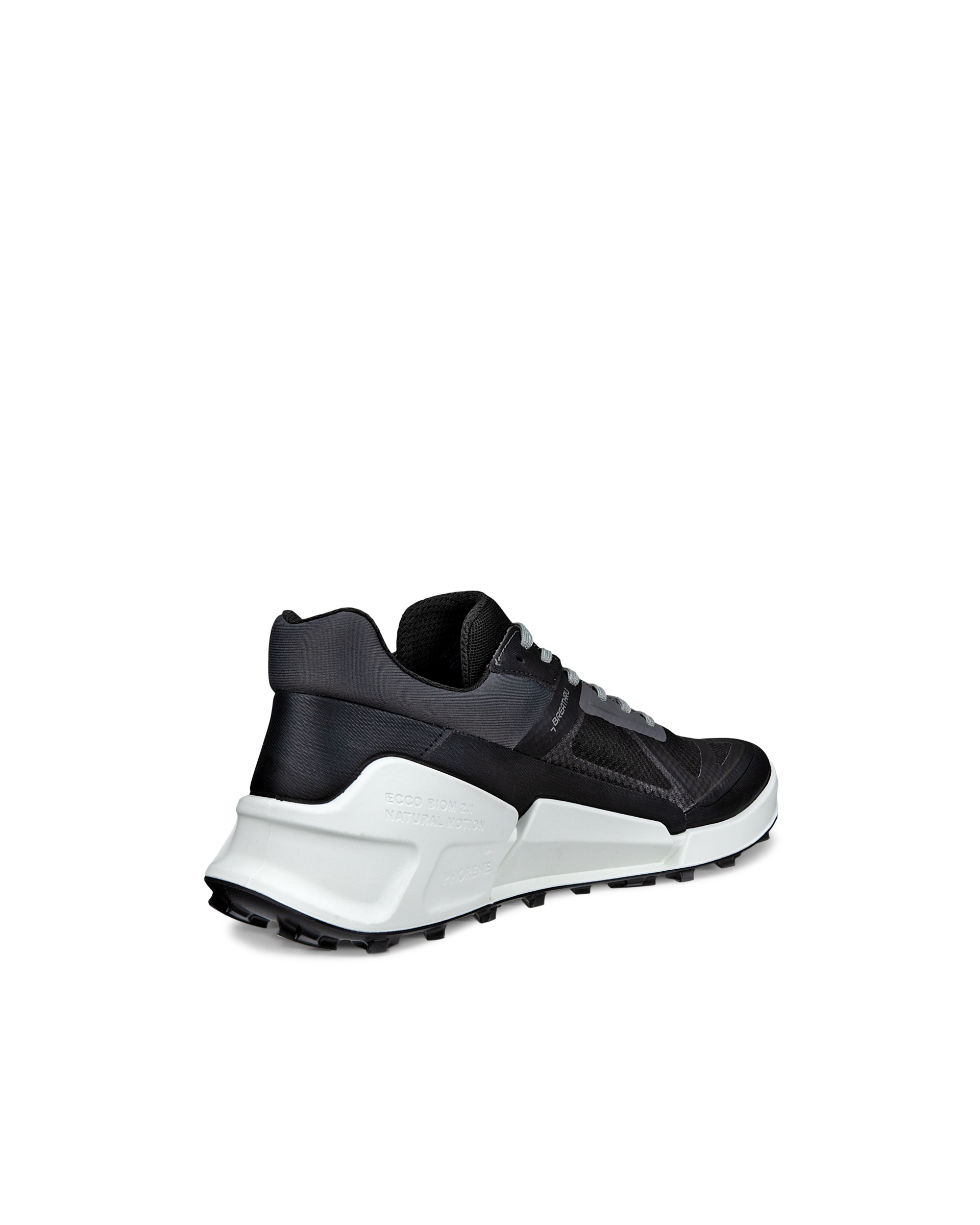 Zapatillas de senderismo de tela ECCO® BIOM 2.1 X Mountain para hombre - Negro - Back