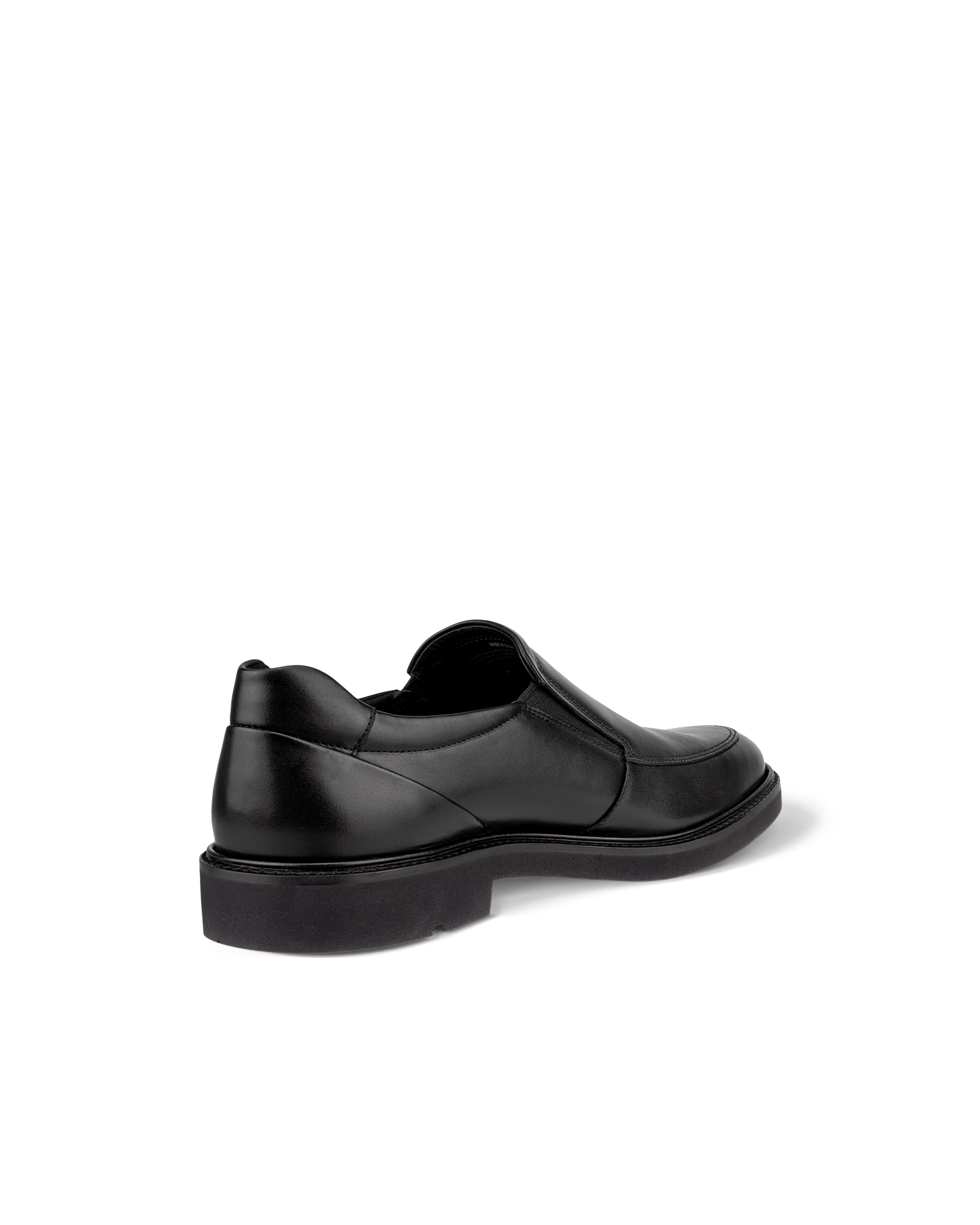 Men's ECCO® Metropole London Leather Slip-On - Black - Back