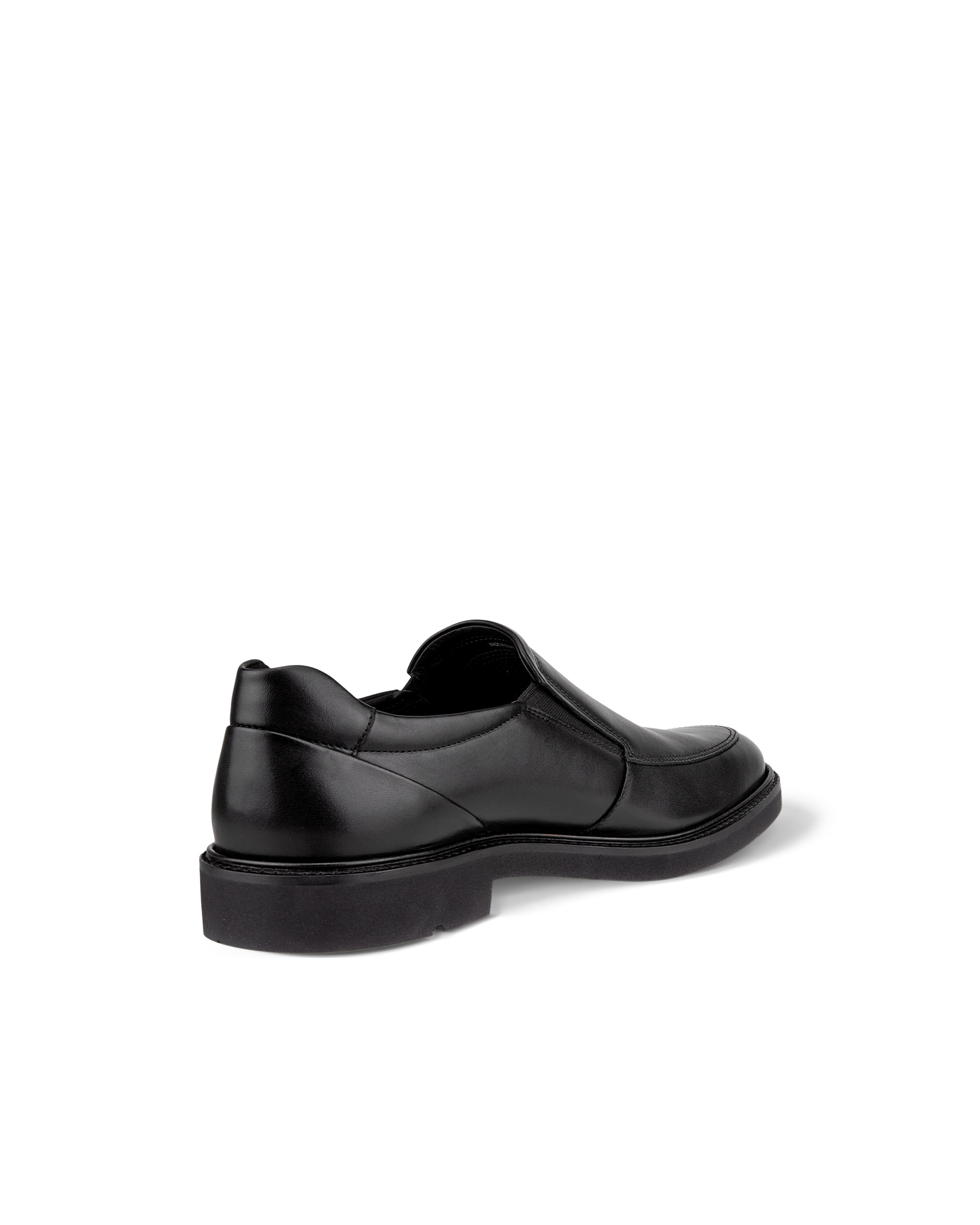 Men's ECCO® Metropole London Leather Slip-On - Black - Back