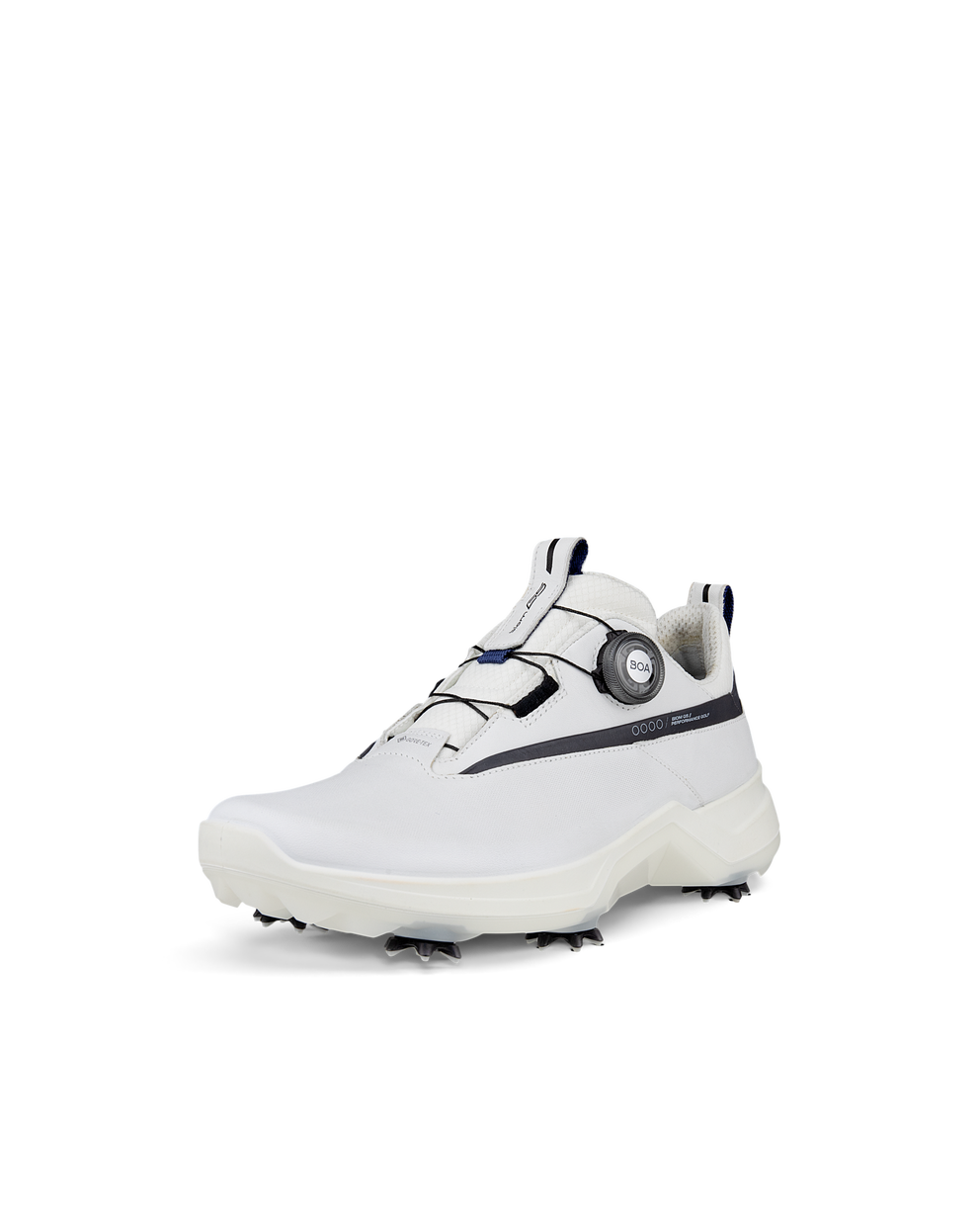 남성 ECCO Golf Biom G5 가죽 고어텍스 골프 스파이크 - White - Main