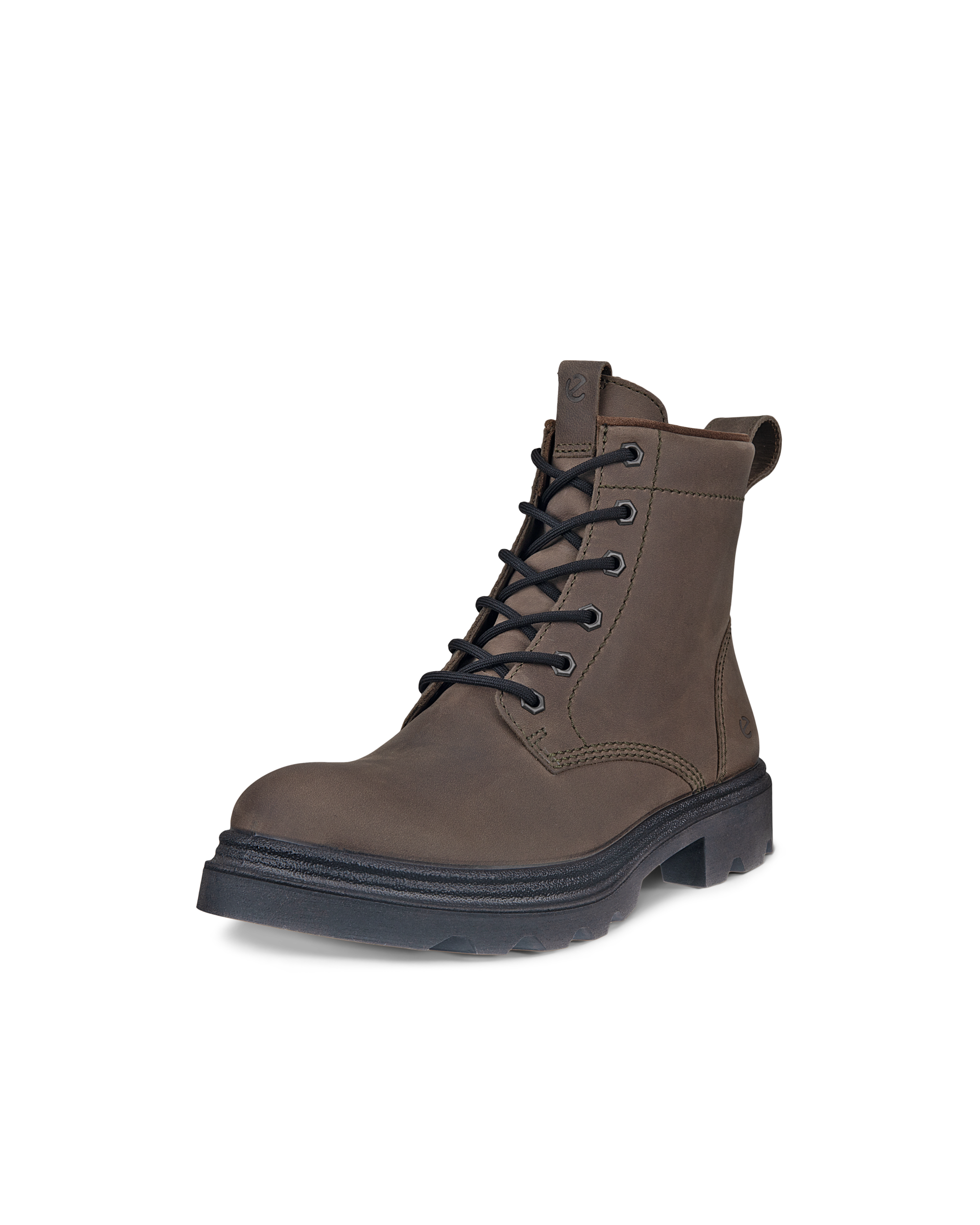 Botas impermeables de nubuck con cordones ECCO® Grainer para mujer - Marrón - Main