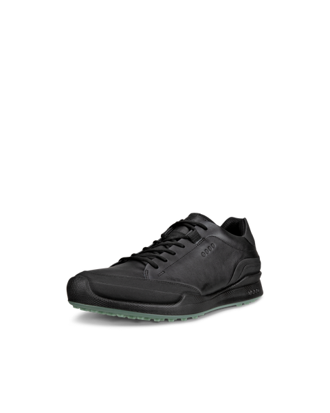 Men's ECCO® Golf Biom Hybrid Leather Golf Shoe | Black