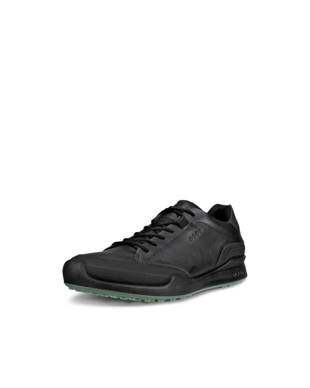 Men's ECCO® Golf Biom Hybrid Leather Golf Shoe - Black - Main