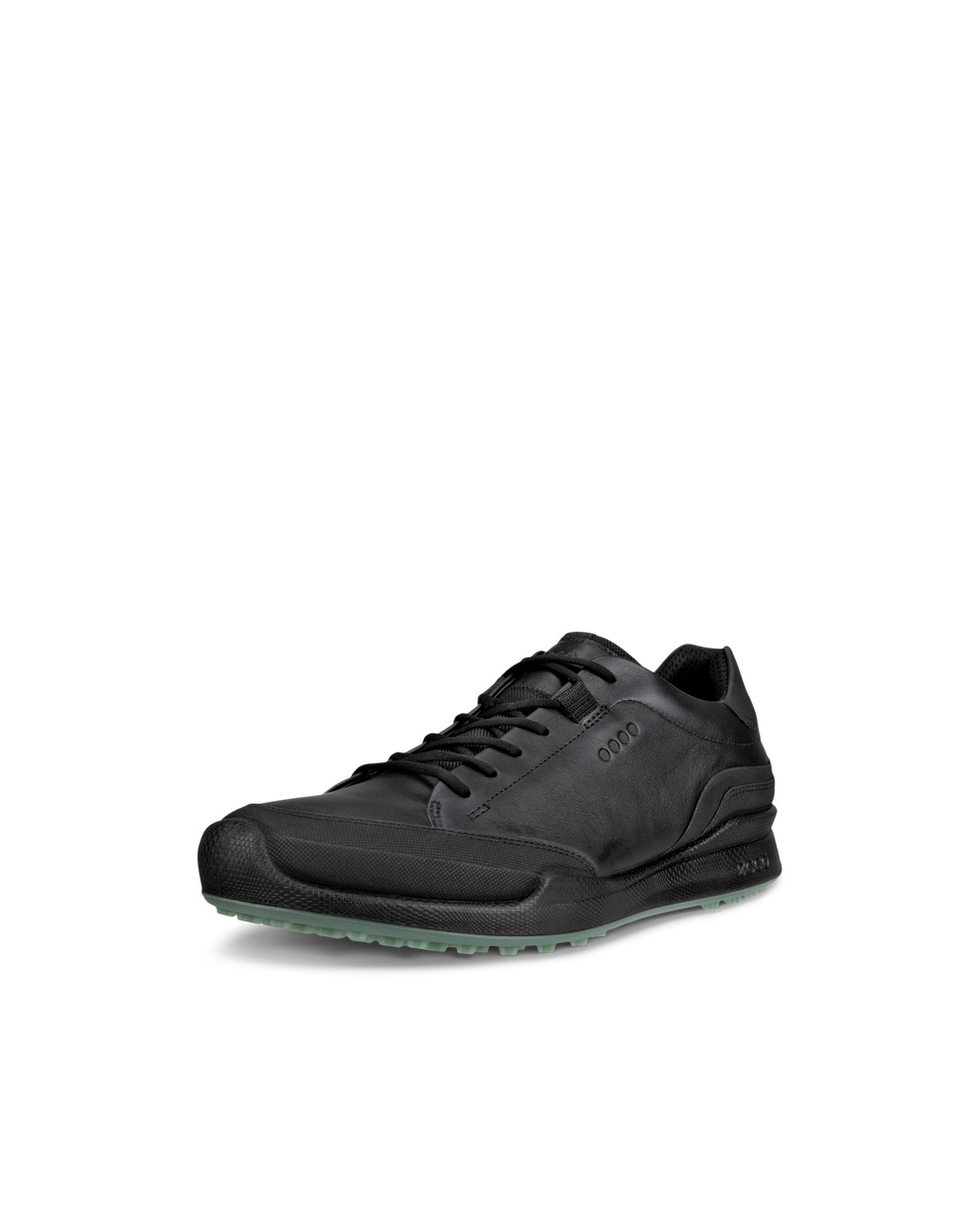 Men's ECCO® Golf Biom Hybrid Leather Shoe - Black - Main