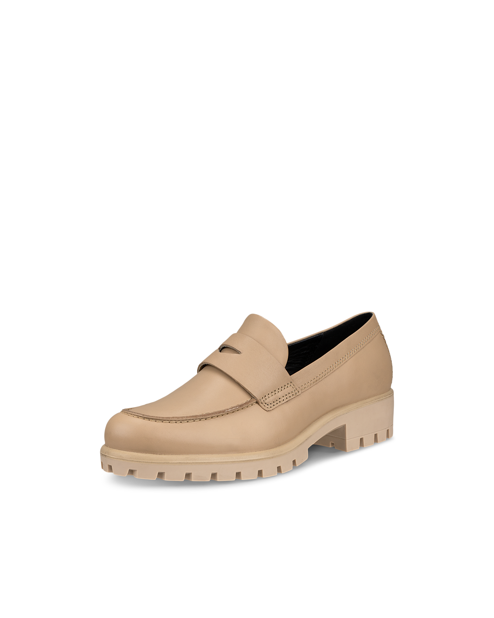 ECCO Modtray Women's Moc-toe Penny Loafer - Beige - Main