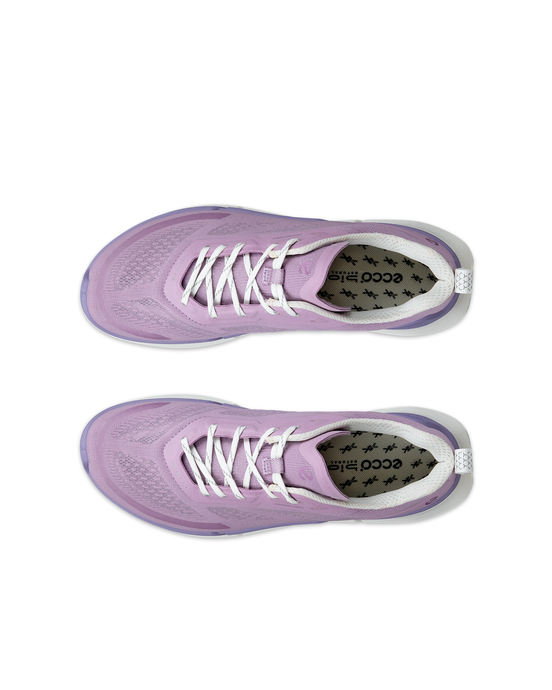 Women's ECCO® Biom 2.0 Low Breathru Textile Sneaker - Purple - Top left pair