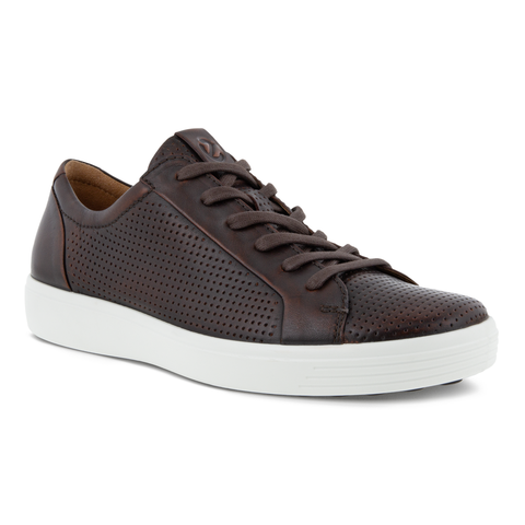 Ecco soft perforated fashion sneaker best sale