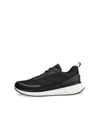 Men's ECCO® BIOM 2.2 Low Breathru Textile Sneaker - Black - Outside