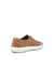 Men's ECCO® Soft 7 Nubuck Sneaker - Brown - Back