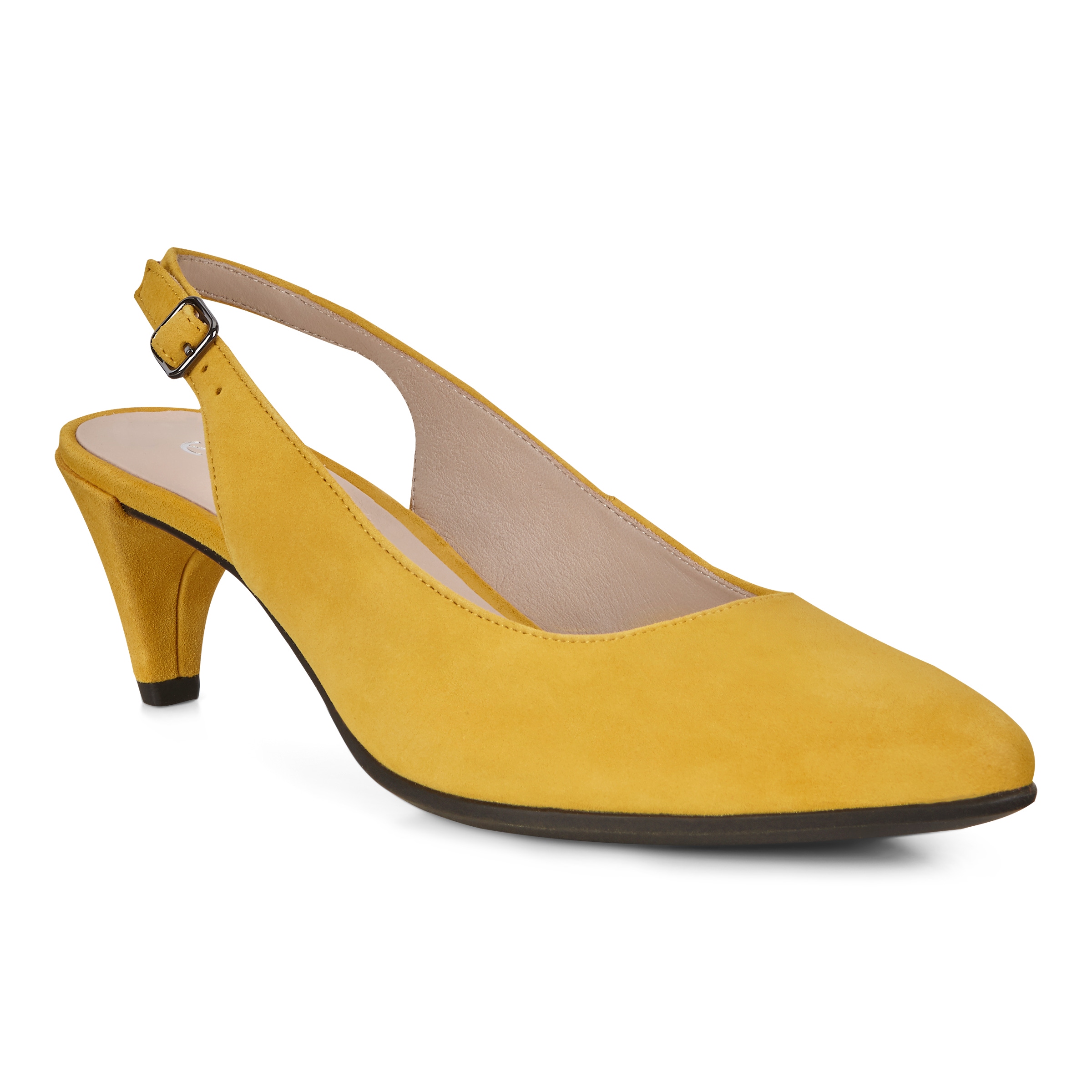 ECCO Women Shape 45 Bout Pointu Courroie Arriรจre Sandale - Yellow - Main