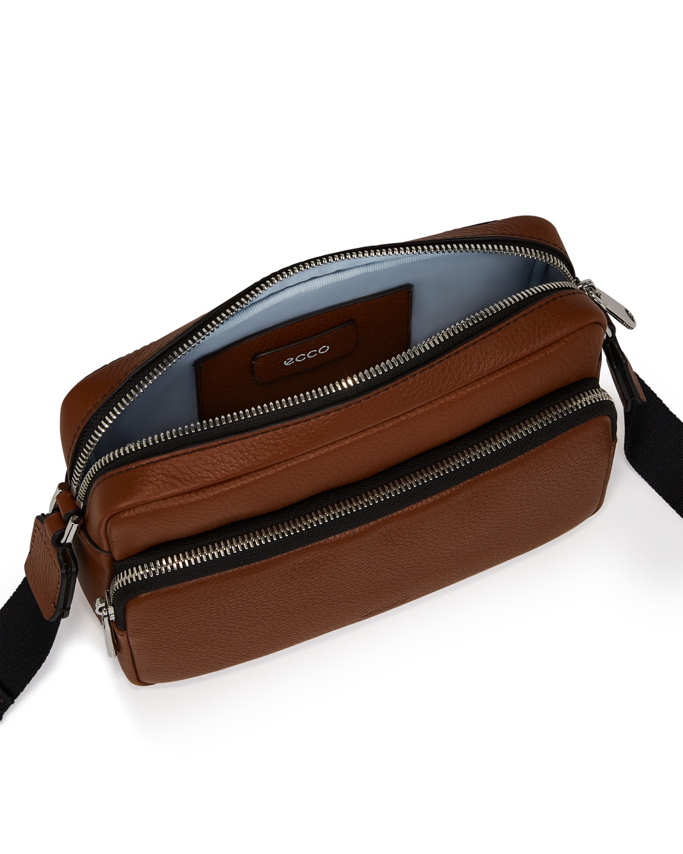 ECCO Camera Bag - Brown - Inside