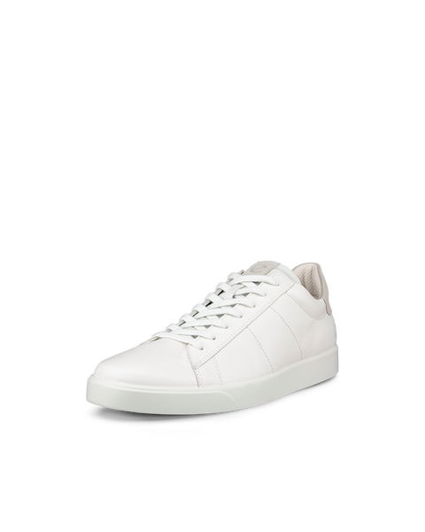 Men's ECCO® Street Lite Leather Sneaker | White