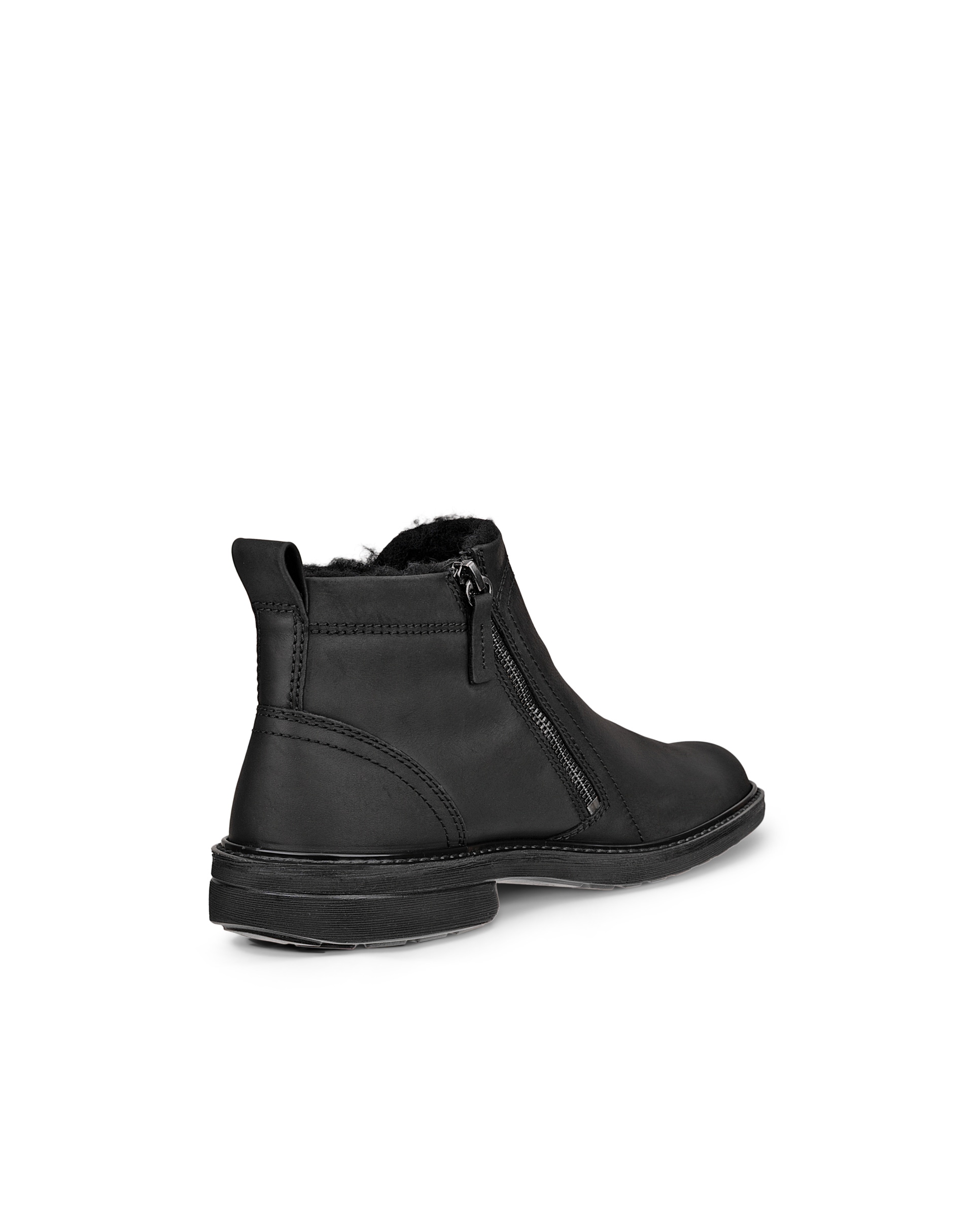 ECCO Men's Turn Waterproof Mid-cut Boot - Black - Back