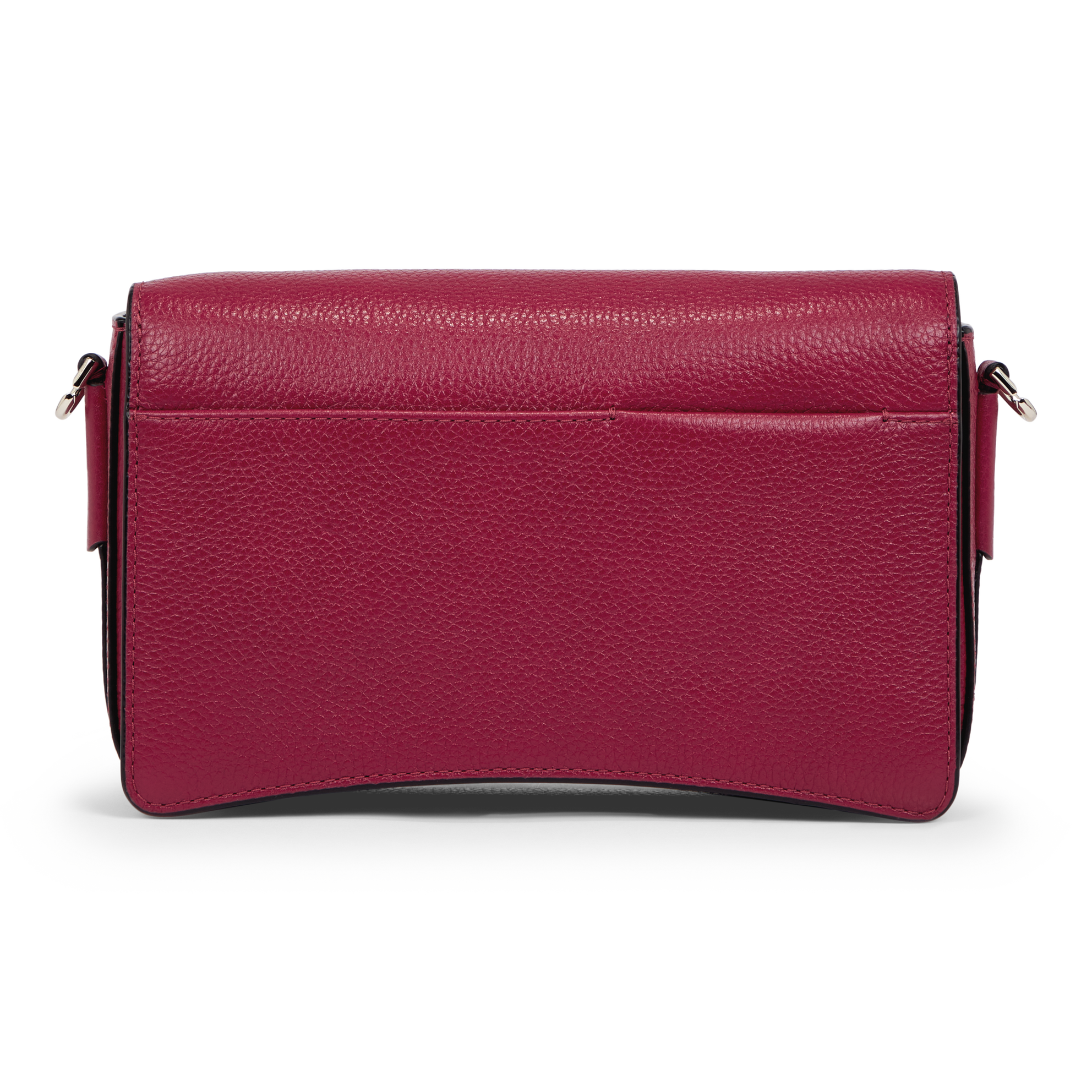 ECCO® Pinch Bag Leather Crossbody Bag - Red - Back