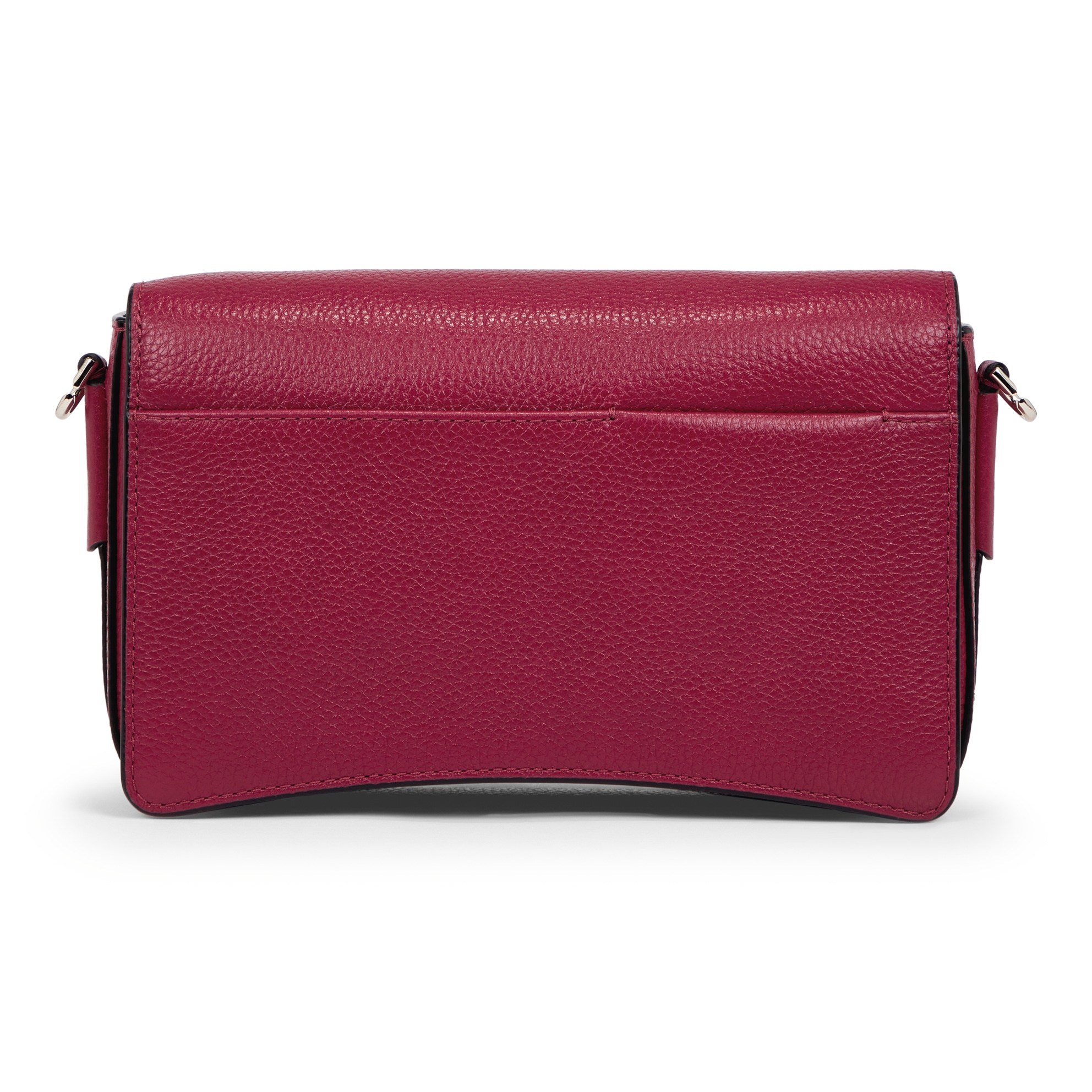 ECCO® Pinch Bag Leather Crossbody Bag - Red - Back