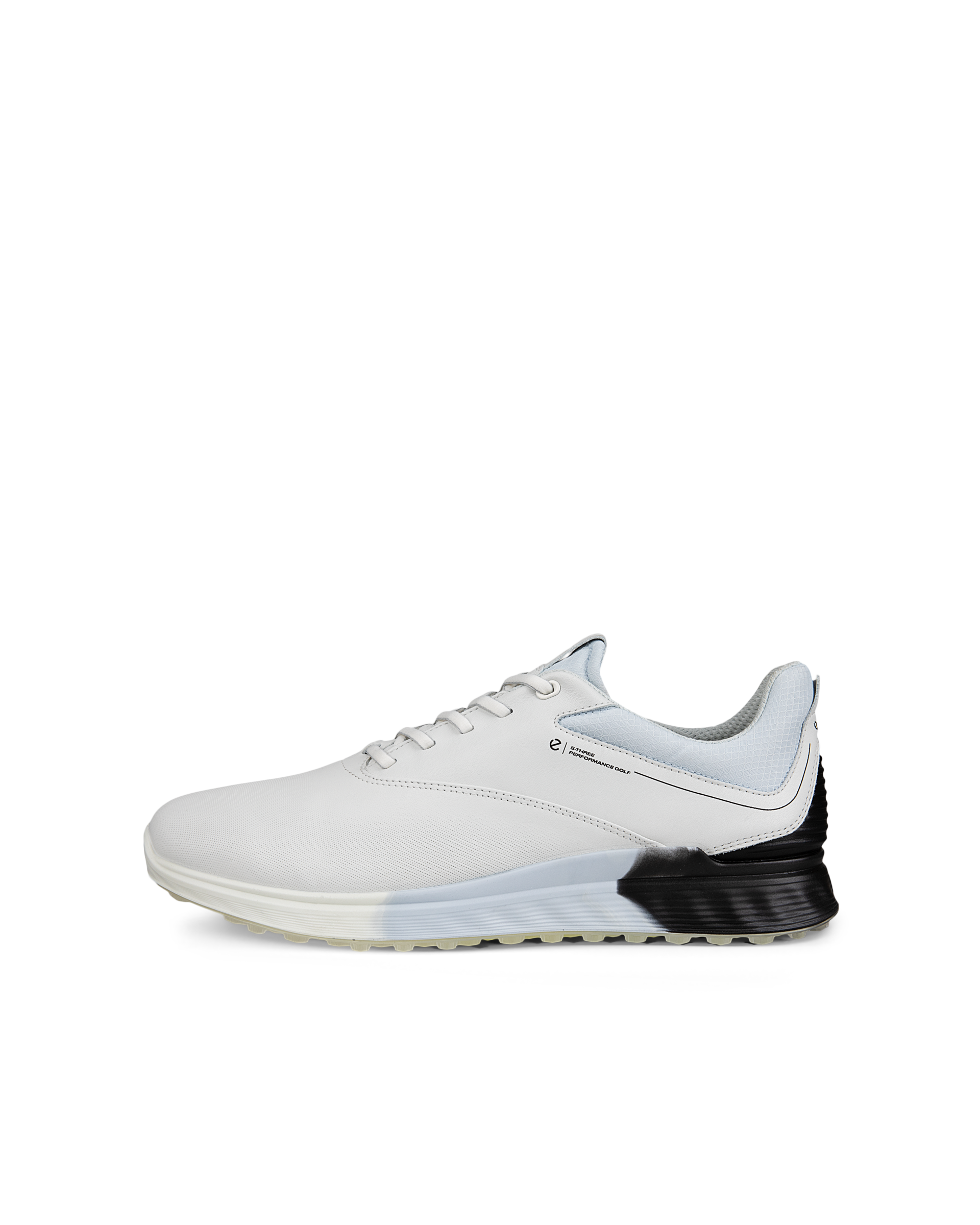 Men's ECCO® Golf S-Three Leather Gore-Tex Shoe | White