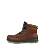 Men's ECCO® Track 25 Leather Gore-Tex Mid-Cut Outdoor Boot - Brown - Outside