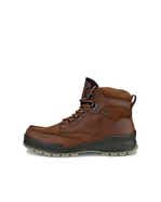 ECCO Track 25 Mens Waterproof Leather Boots - Brown - Outside