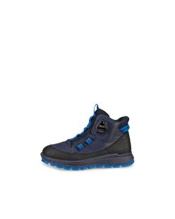 Botines impermeable de nobuk ECCO® Exostrike para niño/a - Azul - Outside