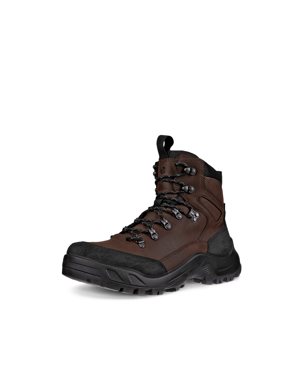 Men's ECCO® Offroad Nubuck Waterproof Mid-Cut Outdoor Boot - Brown - Main