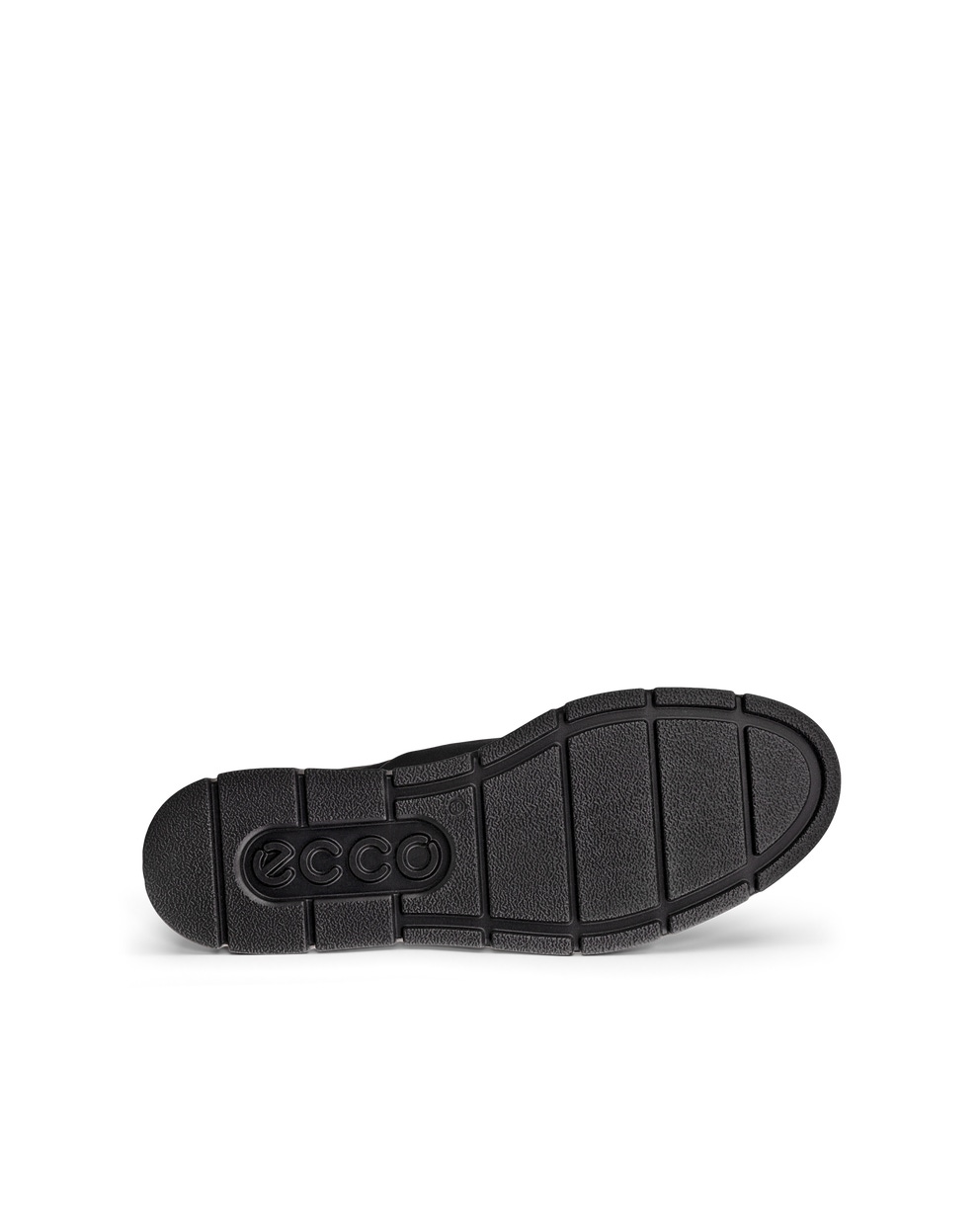 Women's ECCO® Bella Nubuck Lace-Up Shoe - Black - Sole