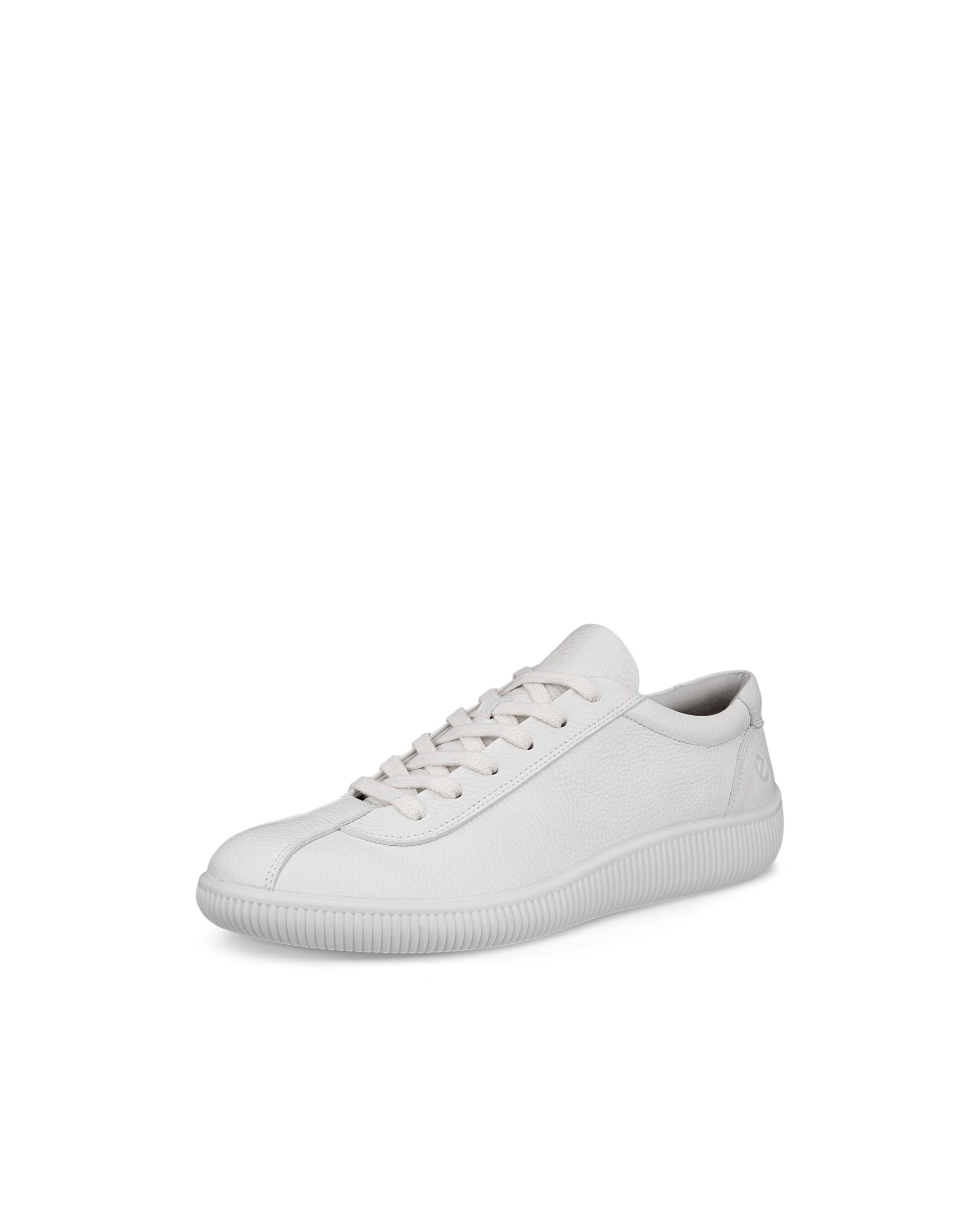 Zapatillas de piel ECCO® Soft Zero para hombre - Blanco - Main