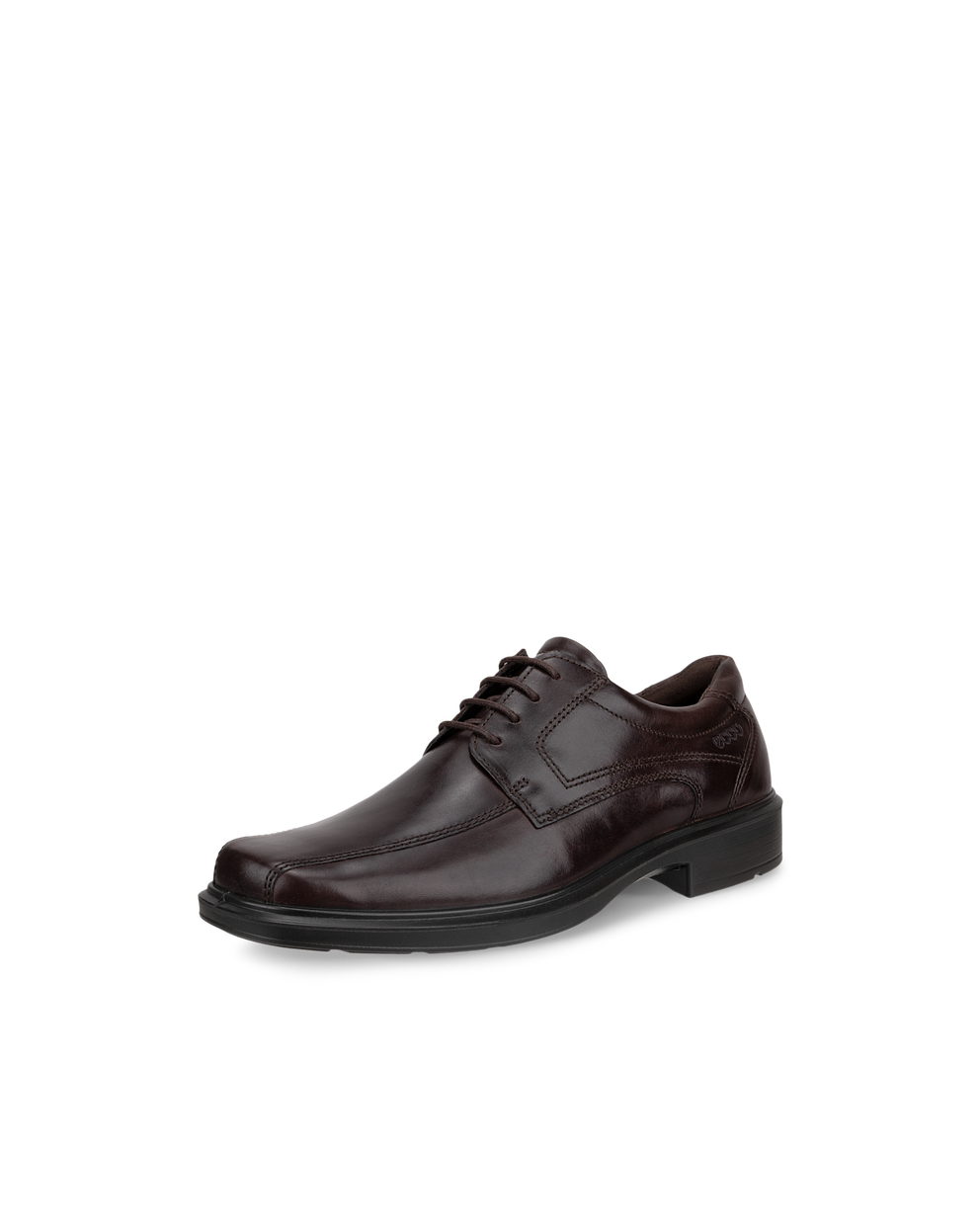 Men's ECCO® Helsinki Leather Dress Shoe - Brown - Main