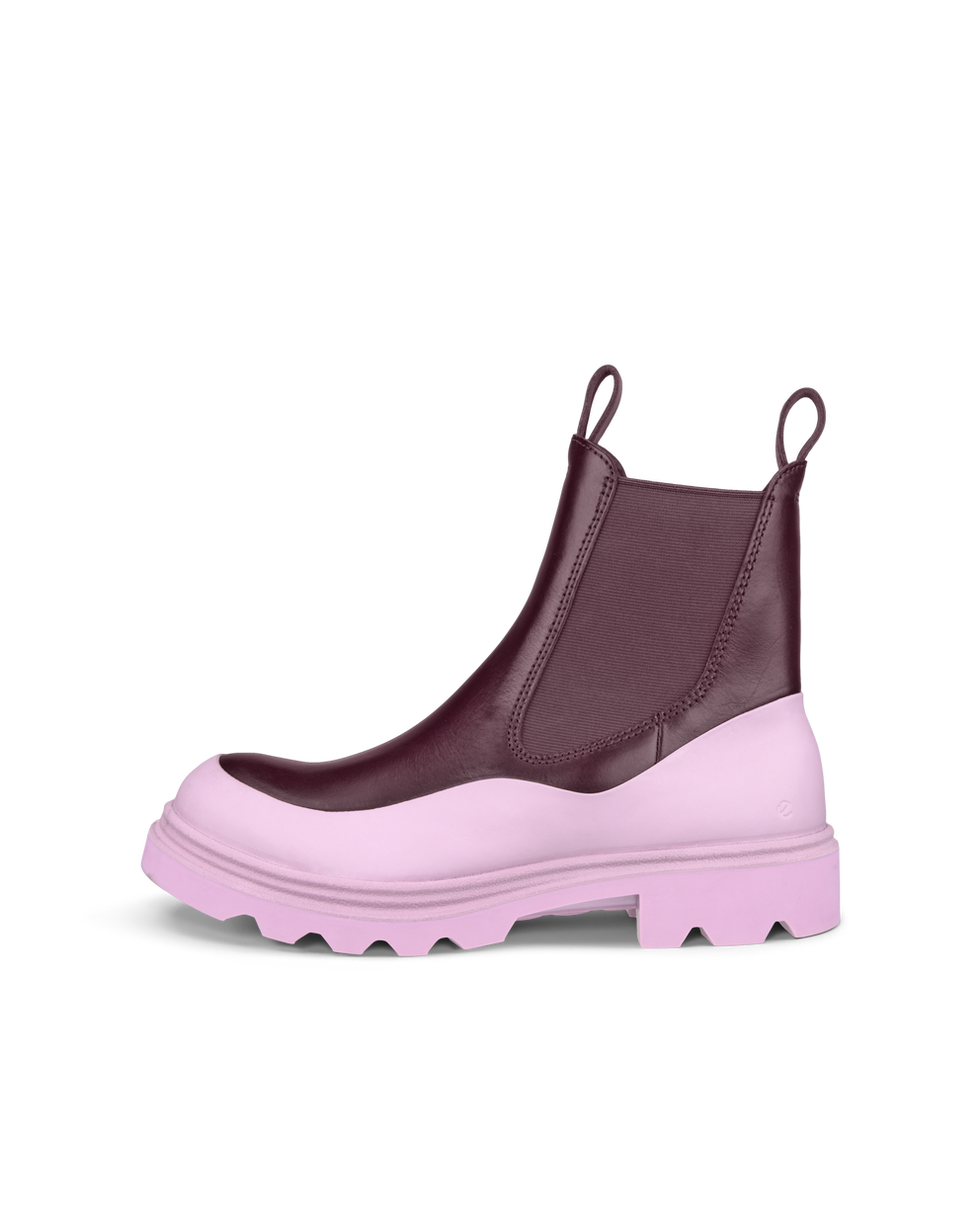 Botas Chelsea de piel ECCO® Grainer para mujer - Multicolor - Outside