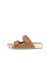 Women's ECCO® Cozmo Nubuck Two Strap Sandal - Brown - Outside