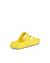 Unisex ECCO® Cozmo E Two Strap Sandal - Yellow - Back