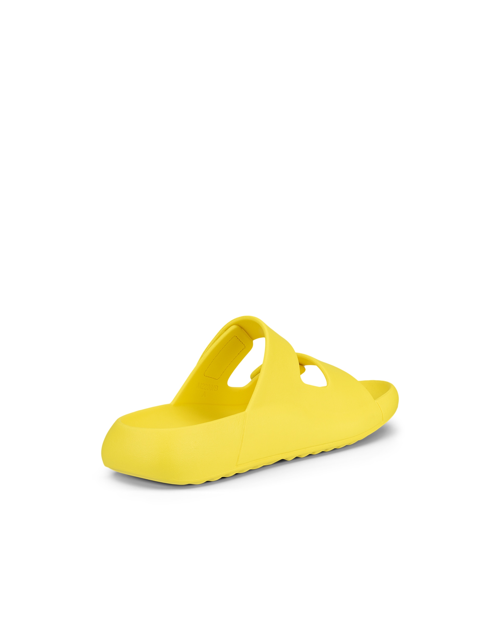 Unisex ECCO® Cozmo E Two Strap Sandal - Yellow - Back