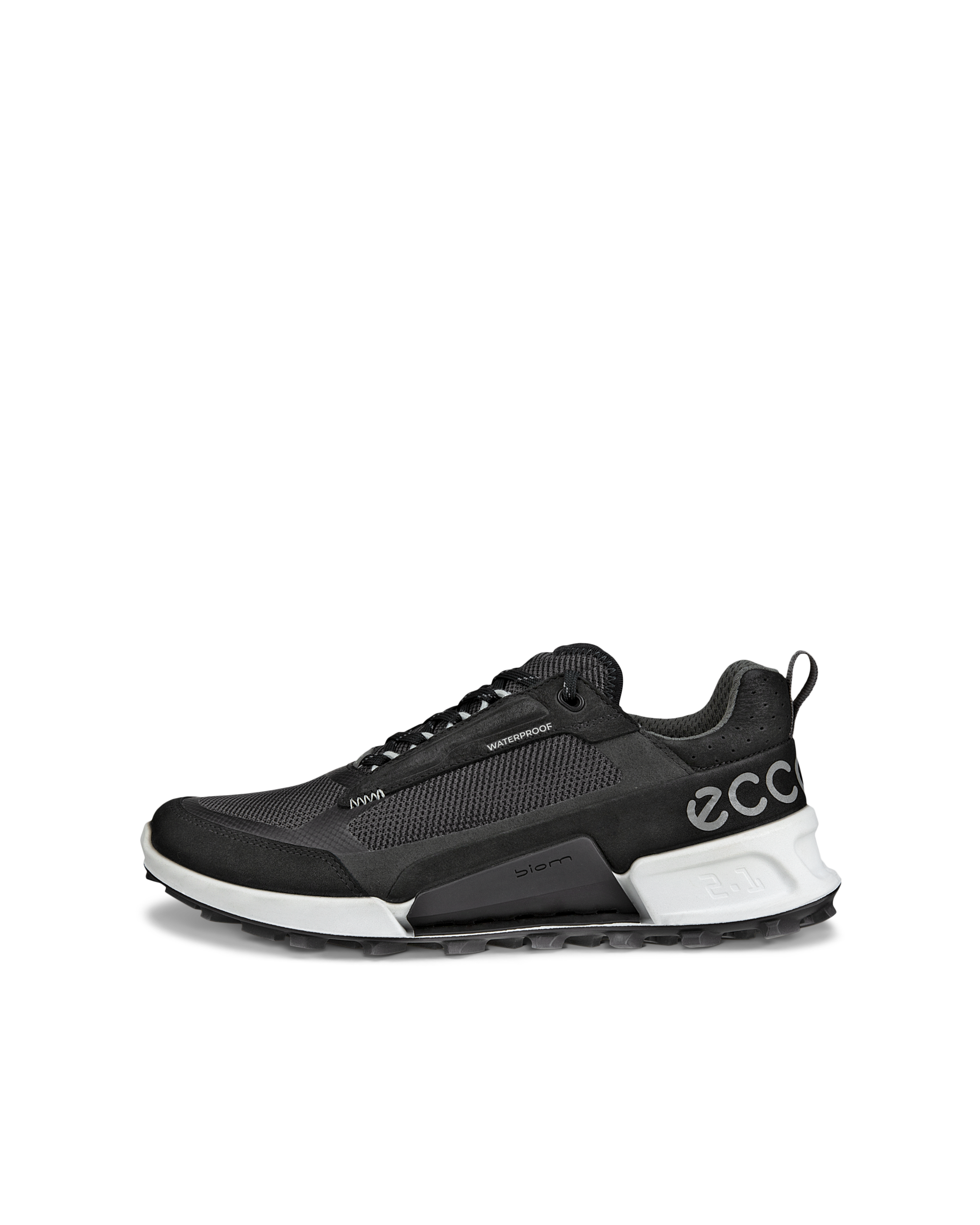 Women's ECCO® Biom 2.1 X Mountain Nubuck Waterproof Hiking Sneaker | Black