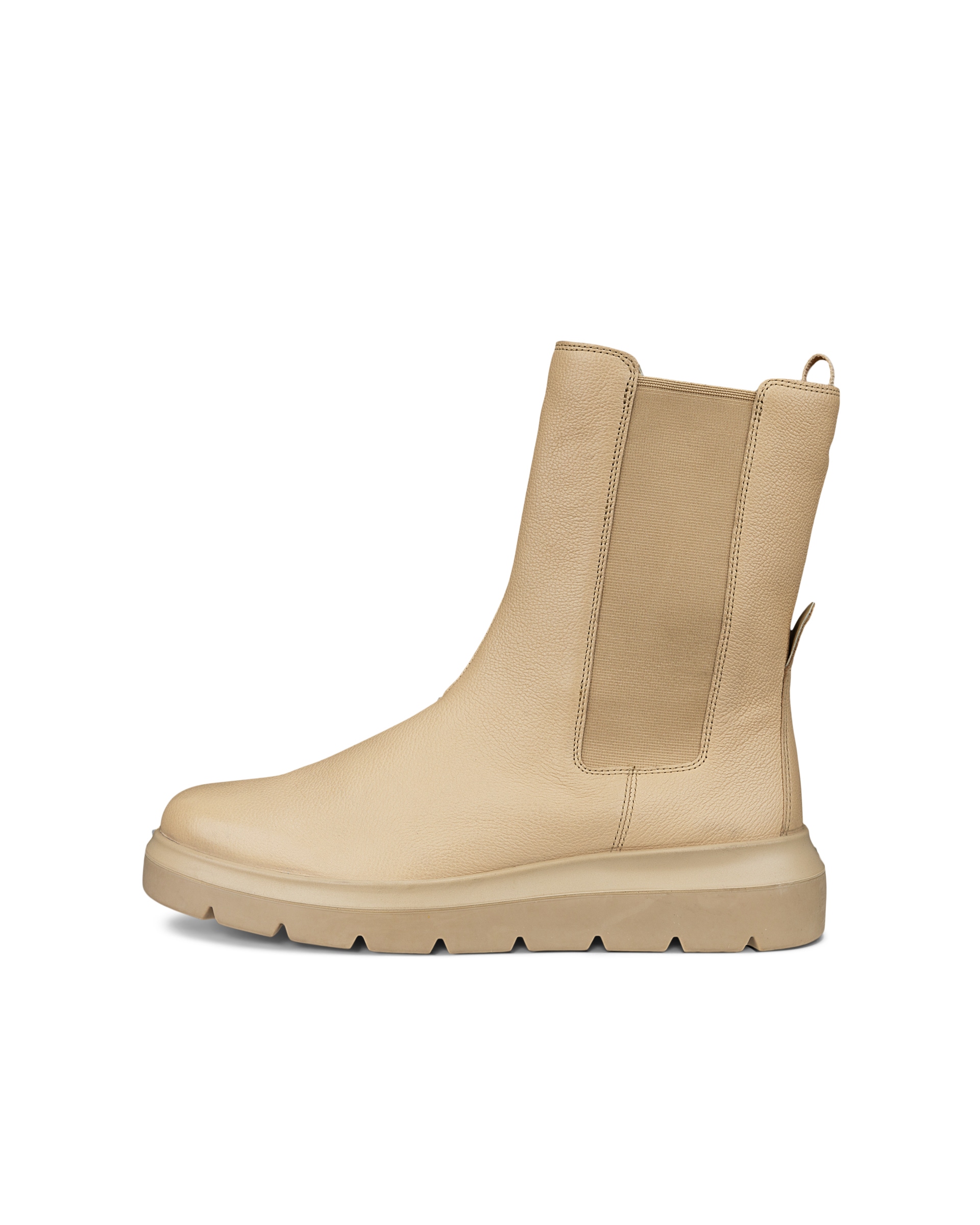 ECCO NOUVELLE WOMEN'S TALL CHELSEA BOOT - Beige - Outside