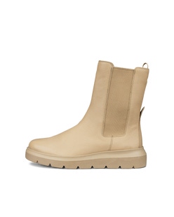 ECCO NOUVELLE WOMEN'S TALL CHELSEA BOOT - Beige - Outside