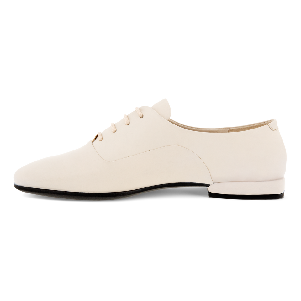 ECCO ANINE SQUARED Laced Shoes - Beige - Inside